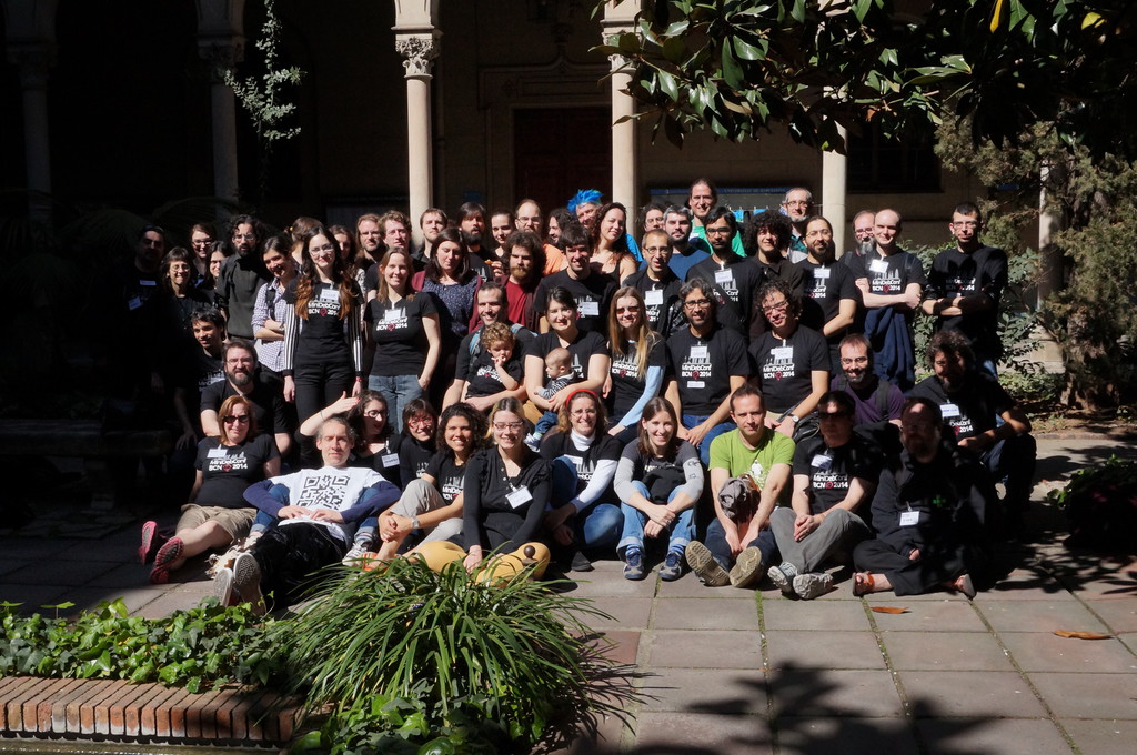 BCN14 Group photo - take 1